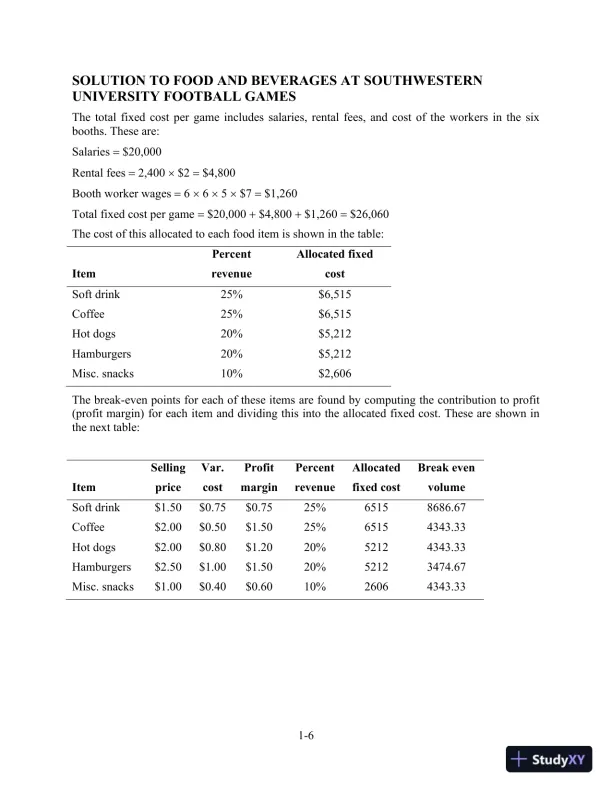 Quantitative Analysis for Management, Global 13th Edition Solution Manual - Page 7 preview image