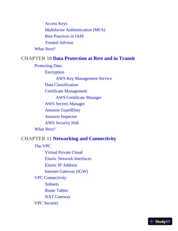 AWS Certified SysOps Administrator - Associate SOA-C02 Exam Cram (2022) - Page 18 preview image