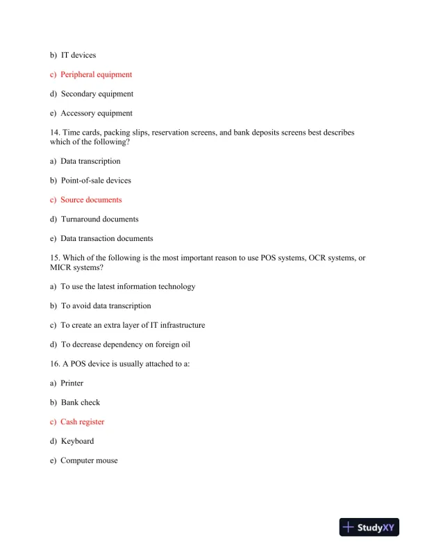 ACC 210 Accounting Information Systems: Concepts, Controls, and System Development - Page 5 preview image
