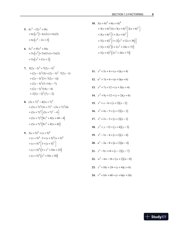 Solution Manual for Finite Mathematics with Applications In the Management, Natural, and Social Sciences, 12th Edition - Page 12 preview image