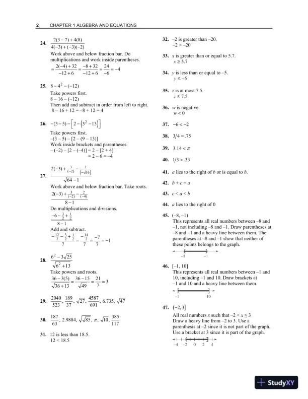 Solution Manual for Finite Mathematics with Applications In the Management, Natural, and Social Sciences, 12th Edition - Page 5 preview image