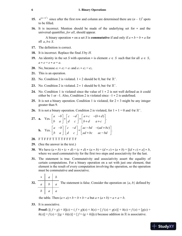Solution Manual for First Course in Abstract Algebra, A, 8th Edition - Page 12 preview image