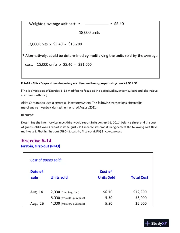 Inventory Cost Flow Methods and Valuation Techniques: A Comprehensive Analysis - Page 4 preview image