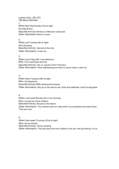 Fun Activities - Page 1 preview image