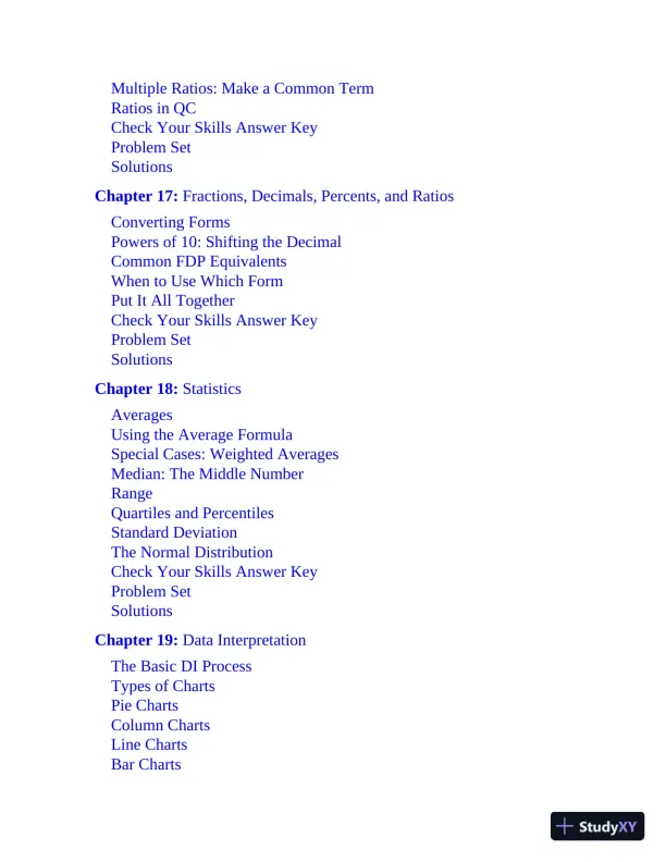 GRE All the Quant: Effective Strategies and Practice from 99th Percentile Instructors, 6th Edition (2023) - Page 13 preview image