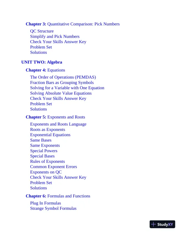 GRE All the Quant: Effective Strategies and Practice from 99th Percentile Instructors, 6th Edition (2023) - Page 9 preview image