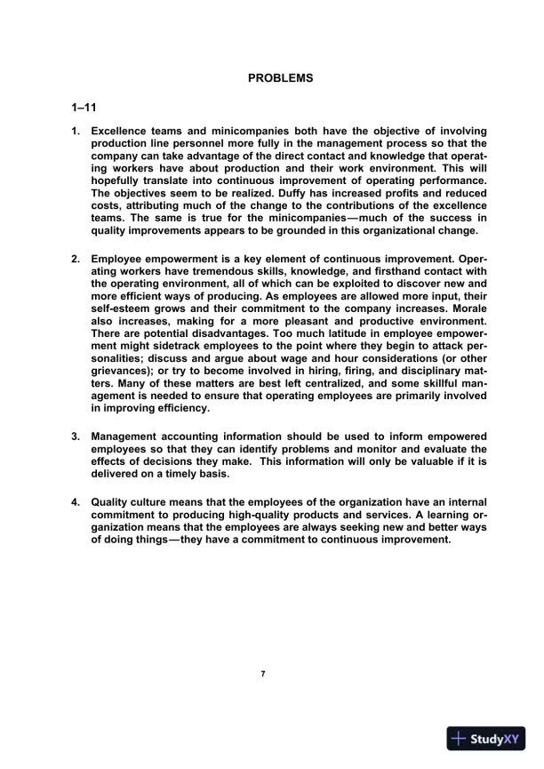 Managerial Accounting , 8th Edition Solution Manual - Page 8 preview image