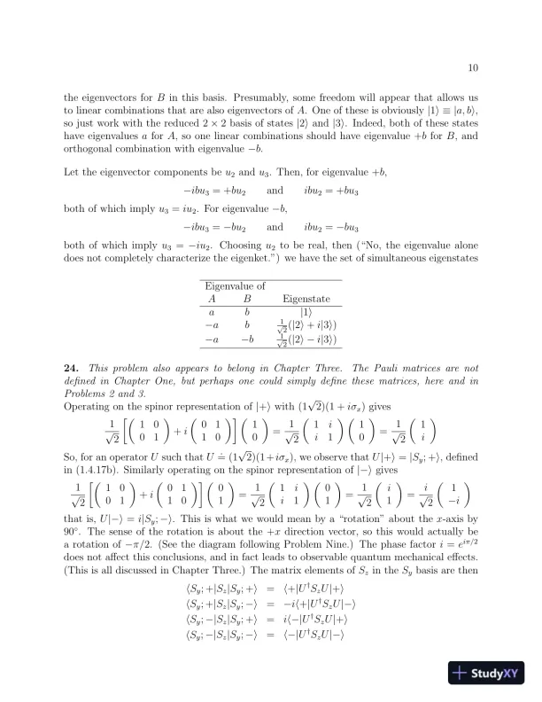 Solution Manual for Modern Quantum Mechanics, 2nd Edition - Page 10 preview image