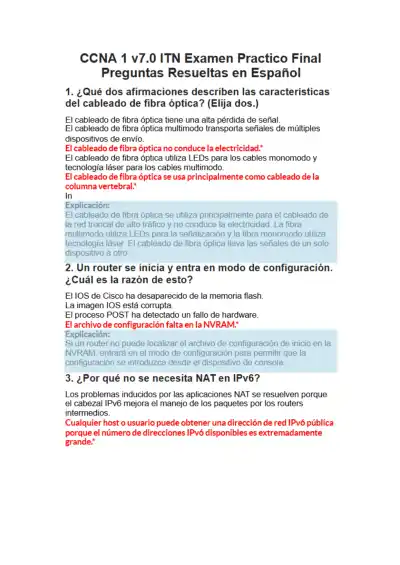 CCNA 1 v7 - Page 1 preview image