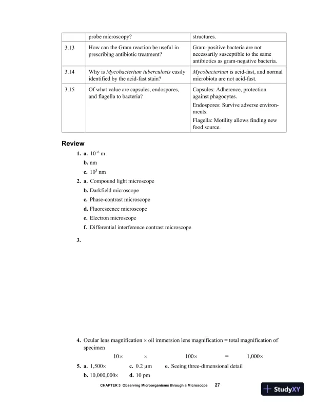 Solution Manual For Microbiology: An Introduction, 13th Edition - Page 28 preview image