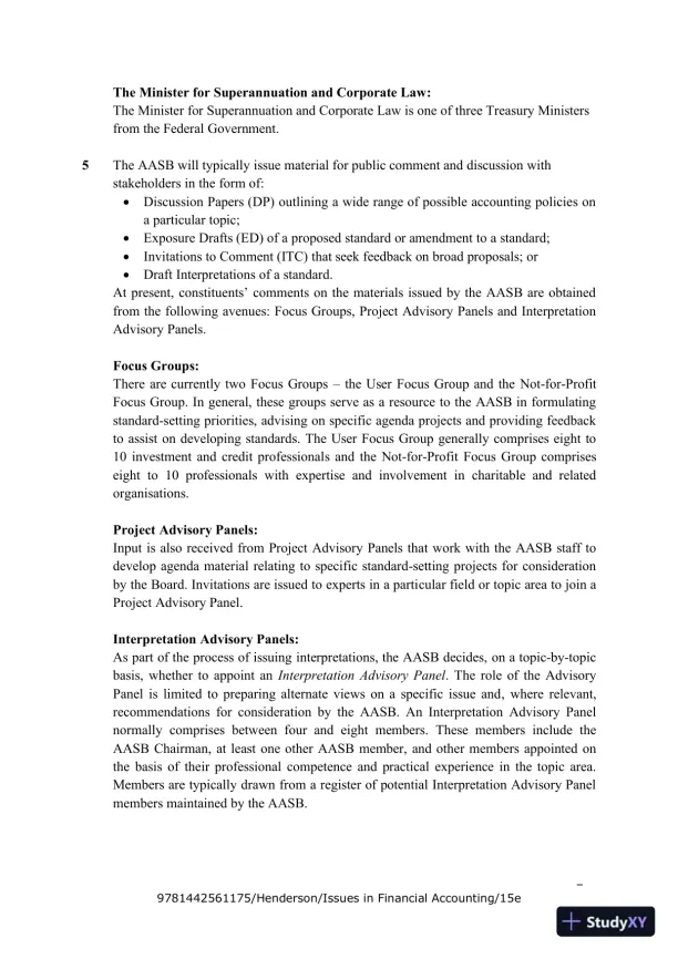 Issues in Financial Accounting, 15th Edition Solution Manual - Page 7 preview image