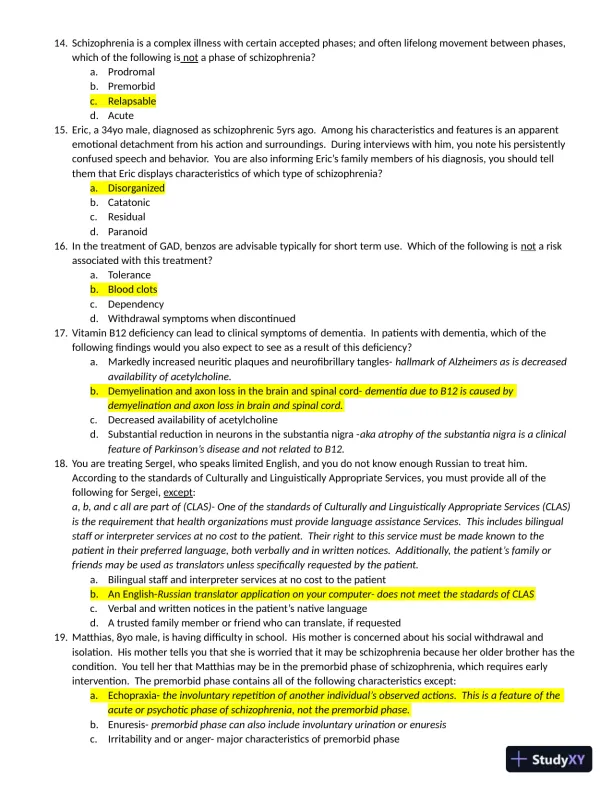 Barkley DRT #2 Practice Exam with Answers (100 Solved Questions) - Page 4 preview image