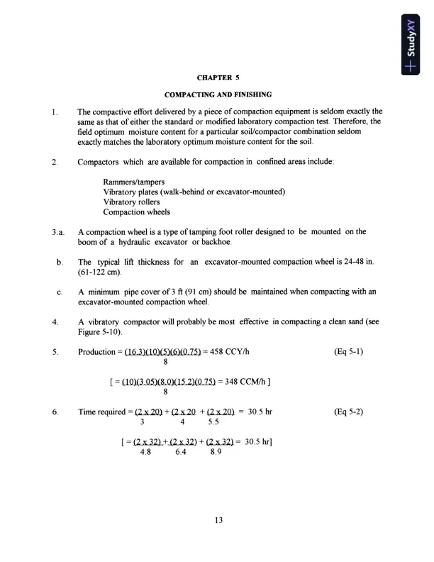 Solution Manual for Construction Methods and Management, 8th Edition - Page 16 preview image