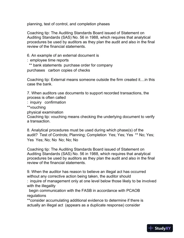 Auditing Principles and Ethical Considerations: A Comprehensive Study - Page 3 preview image