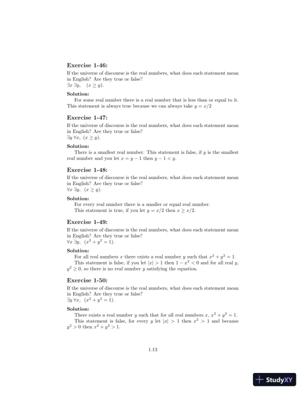 Solution Manual for Introduction to Mathematical Thinking: Algebra and Number Systems, 1st Edition - Page 14 preview image