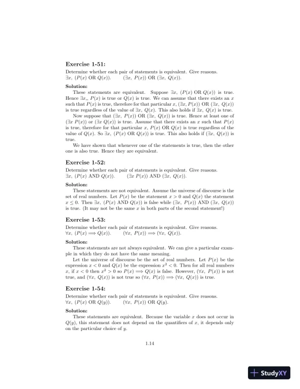 Solution Manual for Introduction to Mathematical Thinking: Algebra and Number Systems, 1st Edition - Page 15 preview image
