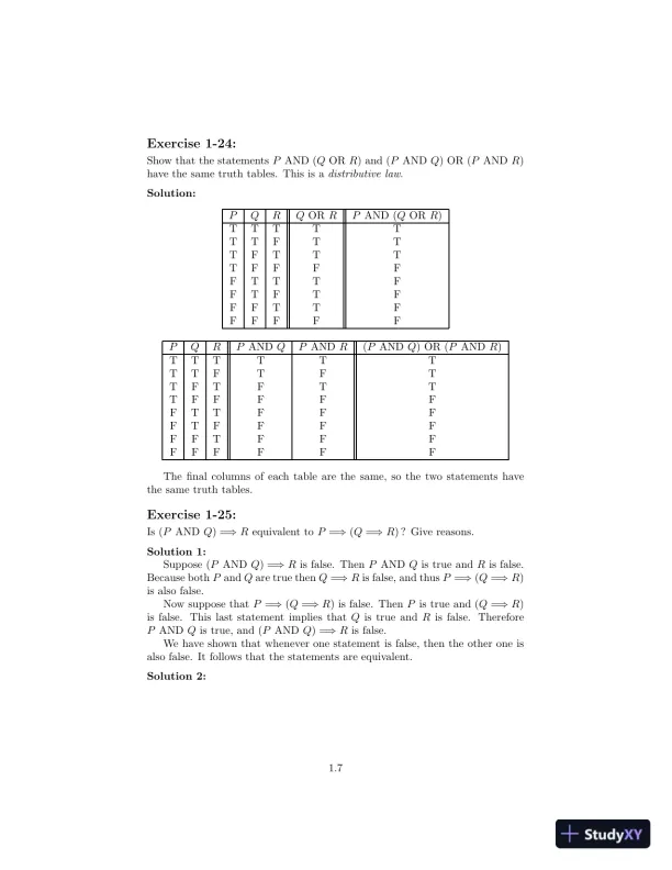 Solution Manual for Introduction to Mathematical Thinking: Algebra and Number Systems, 1st Edition - Page 8 preview image