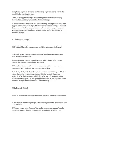 ATI TEAS PRACTICE TEST Reading - Page 10 preview image