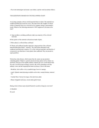 ATI TEAS PRACTICE TEST Reading - Page 13 preview image