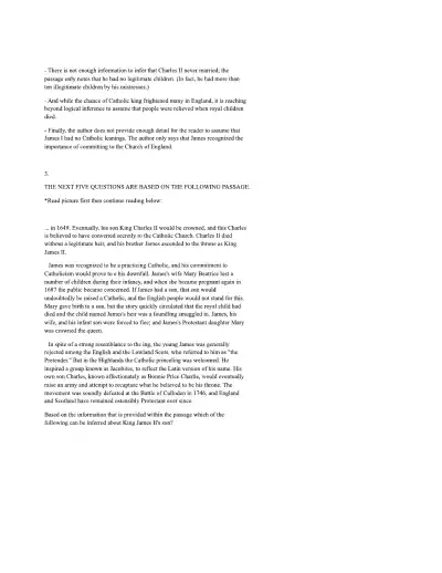 ATI TEAS PRACTICE TEST Reading - Page 27 preview image