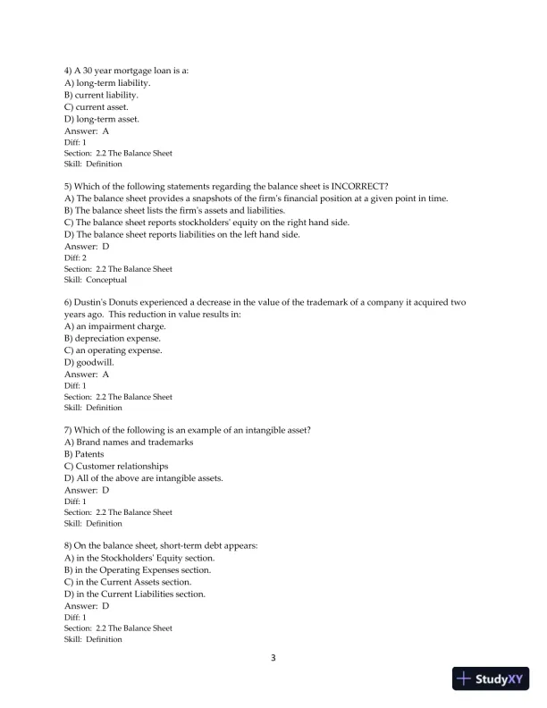 Corporate Finance, Global Second Edition Test Bank - Page 15 preview image
