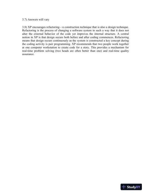 Solution Manual for Software Engineering: A Practitioner's Approach, 9th Edition - Page 10 preview image
