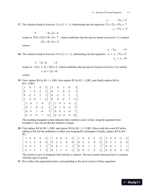 Solution Manual for Linear Algebra, 6th Edition - Page 11 preview image