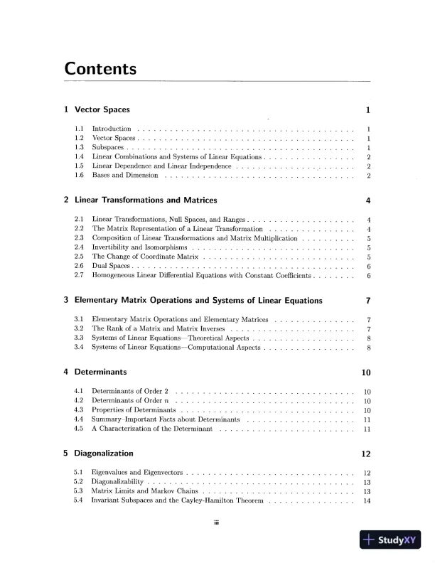 Solution Manual For Linear Algebra, 4th Edition - Page 3 preview image