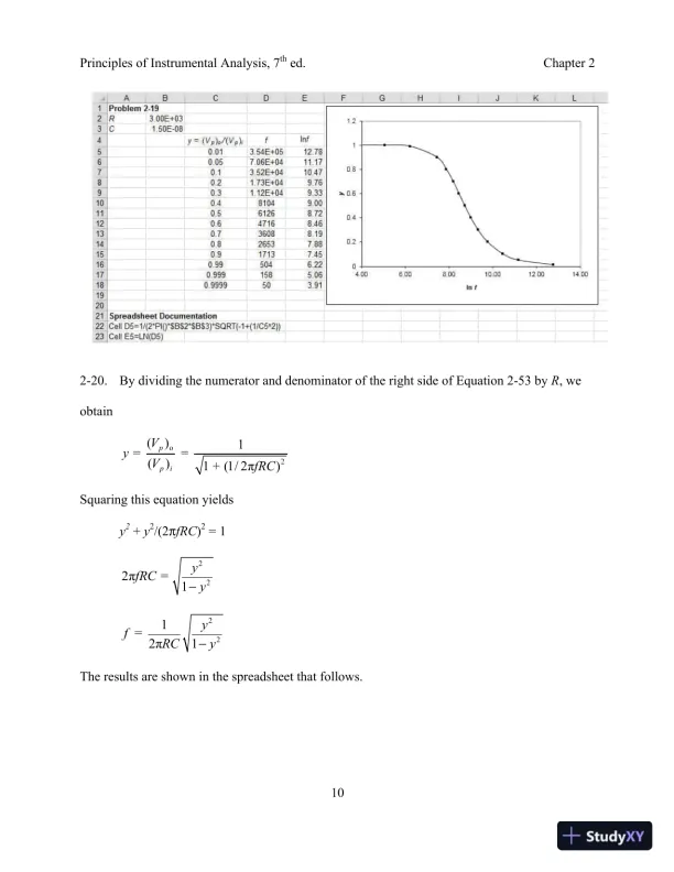 Solution Manual For Principles of Instrumental Analysis, 7th Edition - Page 15 preview image