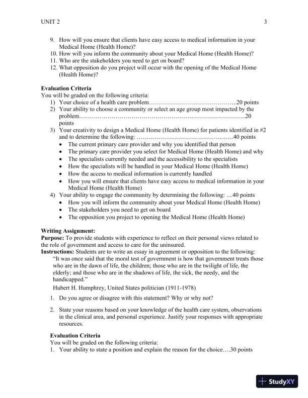 Policy And Politics In Nursing And Healthcare - Revised Reprint , 6th Edition Lecture Notes - Page 14 preview image
