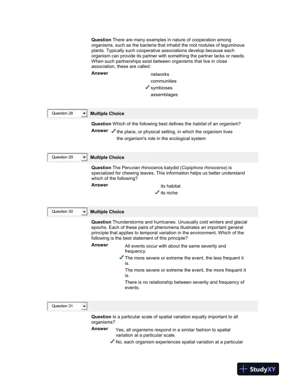 Test Bank For Economy of Nature, 6th Edition - Page 9 preview image