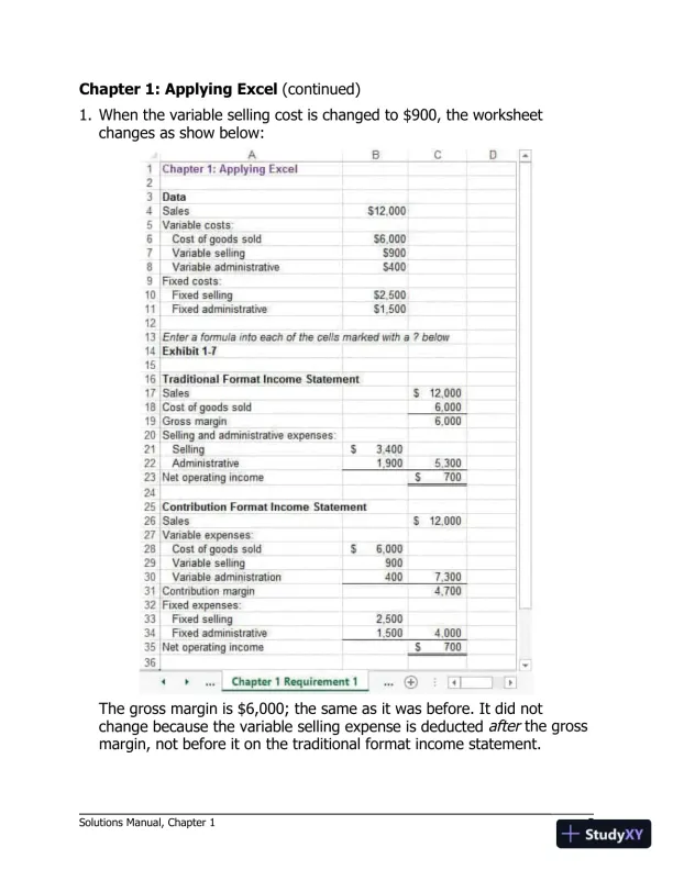 Solution Manual For Managerial Accounting 16th Edition Solution Manual - Page 6 preview image