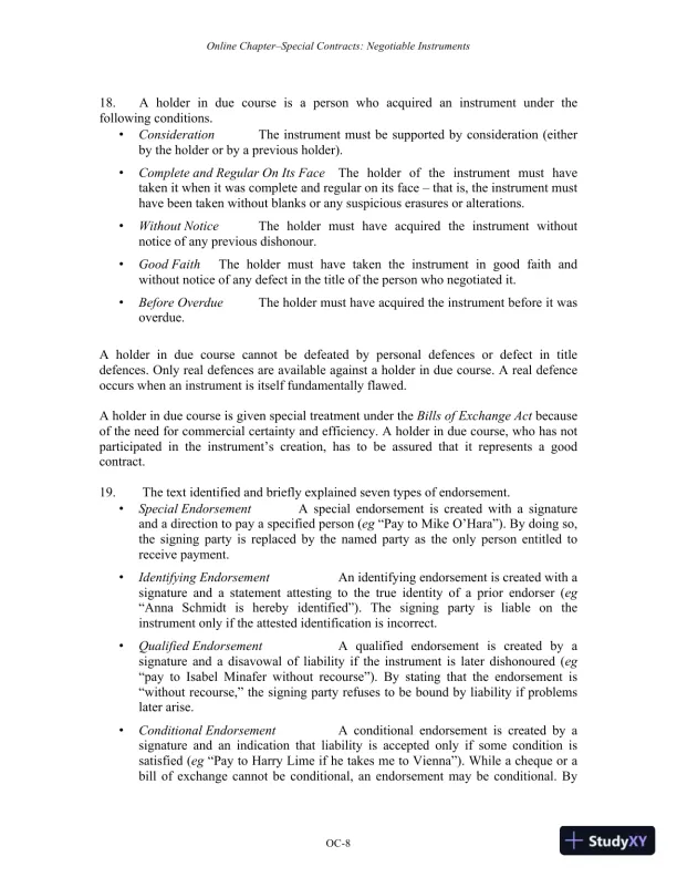 Managing The Law: The Legal Aspects Of Doing Business, 1st Edition Solution Manual - Page 12 preview image