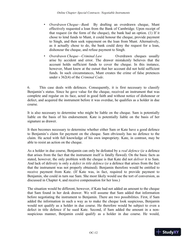 Managing The Law: The Legal Aspects Of Doing Business, 1st Edition Solution Manual - Page 16 preview image