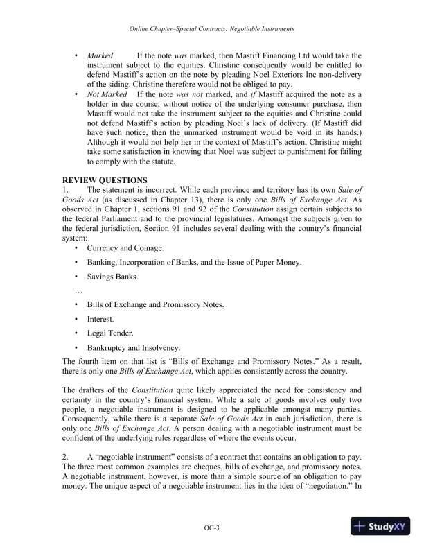 Managing The Law: The Legal Aspects Of Doing Business, 1st Edition Solution Manual - Page 7 preview image