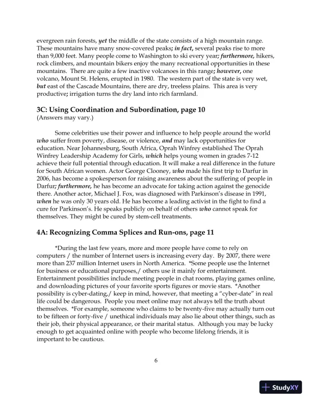 Solution Manual for Pearson Editing Exercises, The, 2nd Edition - Page 6 preview image