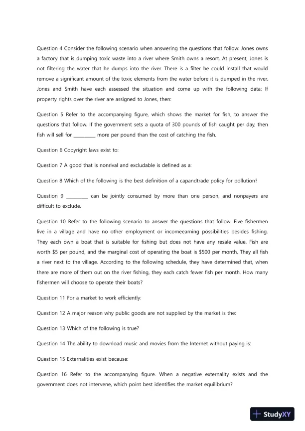 Liberty University ECON 213 Quiz 6 Complete Solutions Correct Answers Key - Page 4 preview image