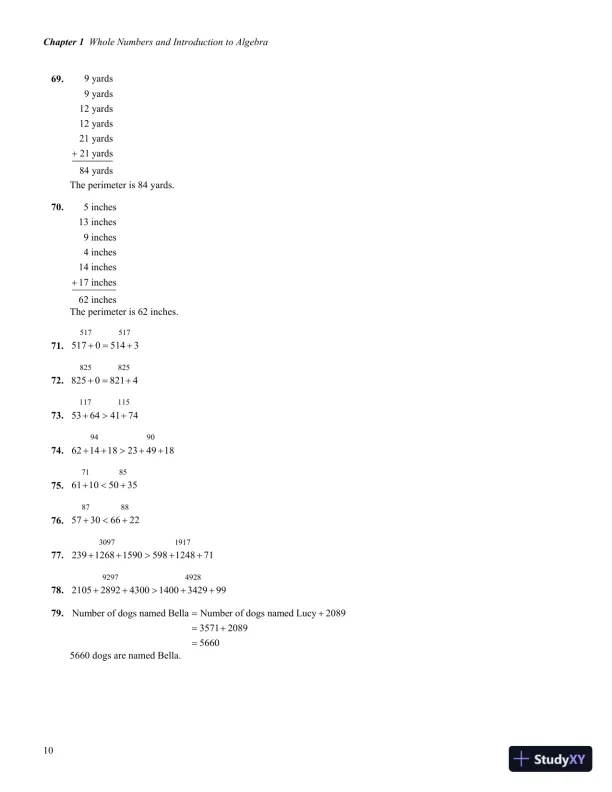 Solution Manual for Developmental Mathematics, 1st Edition - Page 14 preview image
