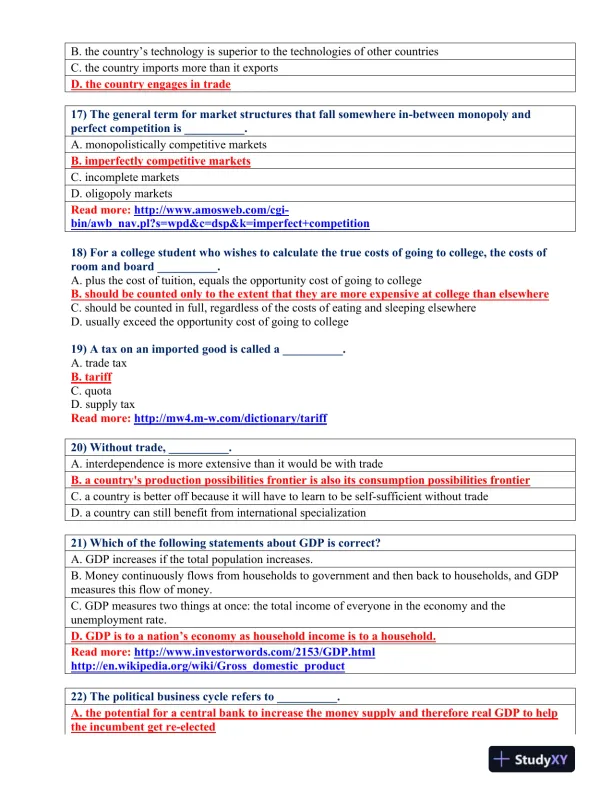 Comprehensive Assessment in Accounting, Economics, and Management - Page 5 preview image