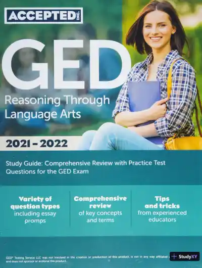 GED Reasoning Through Language Arts Study Guide: Comprehensive Review with Practice Test (2020) - Page 1 preview image