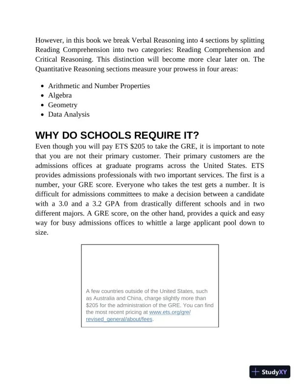 Princeton Review GRE Prep, 2023: 5 Practice Tests + Review and Techniques (2022) - Page 20 preview image
