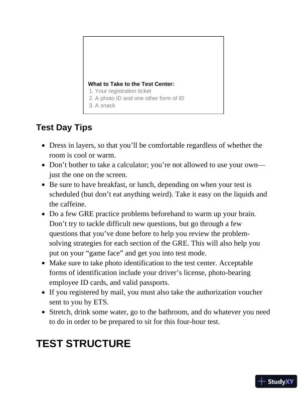 Princeton Review GRE Prep, 2023: 5 Practice Tests + Review and Techniques (2022) - Page 23 preview image