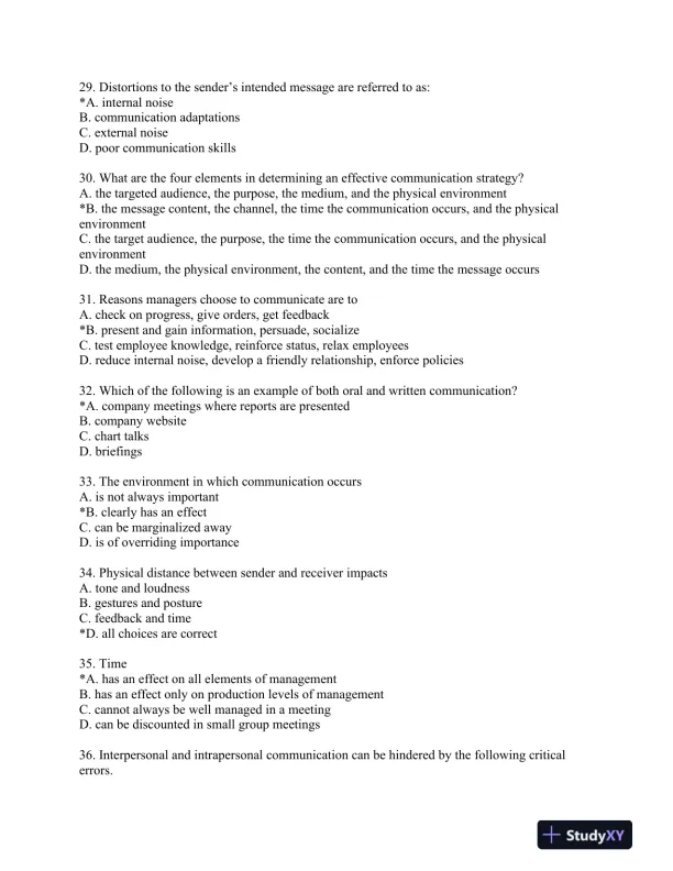 Managerial Communication: Strategies and Applications Sixth Edition Test Bank - Page 12 preview image