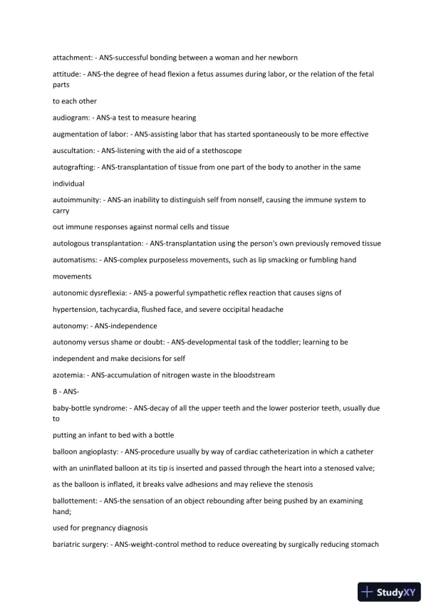 Comprehensive Practice Exam With Answers (836 Solved Questions) - Page 5 preview image
