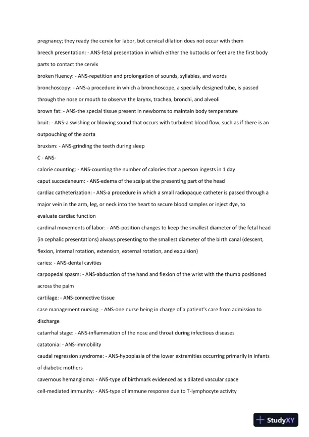 Comprehensive Practice Exam With Answers (836 Solved Questions) - Page 7 preview image