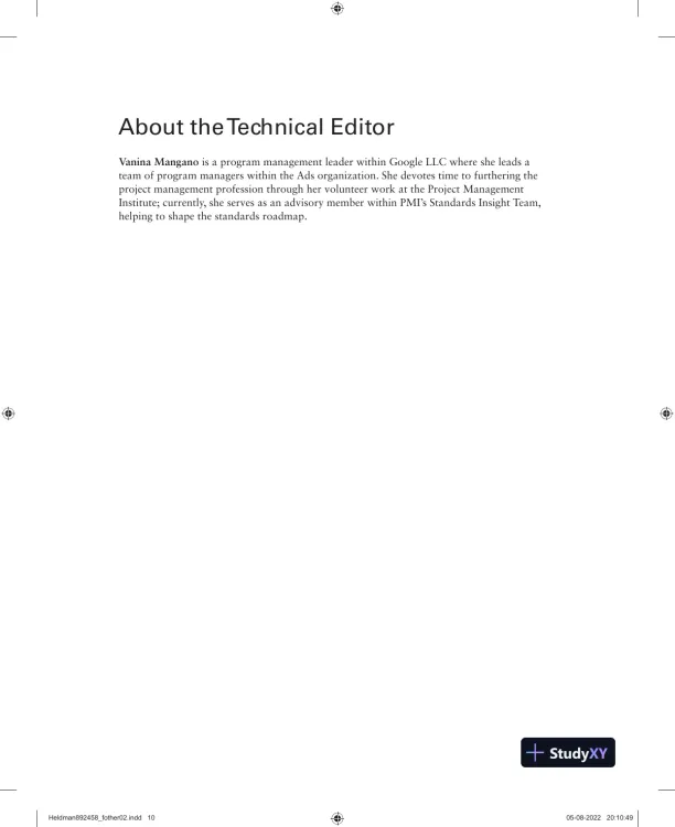CompTIA Project+ Study Guide: Exam PK0-005 (2022) - Page 13 preview image