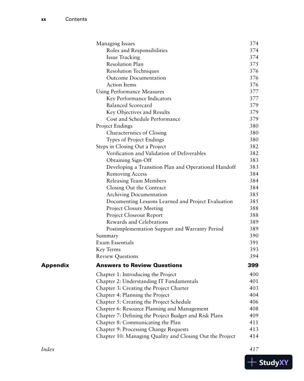 CompTIA Project+ Study Guide: Exam PK0-005 (2022) - Page 23 preview image