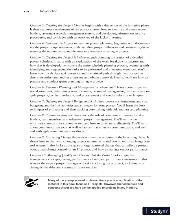 CompTIA Project+ Study Guide: Exam PK0-005 (2022) - Page 27 preview image