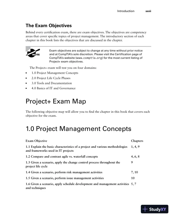 CompTIA Project+ Study Guide: Exam PK0-005 (2022) - Page 30 preview image