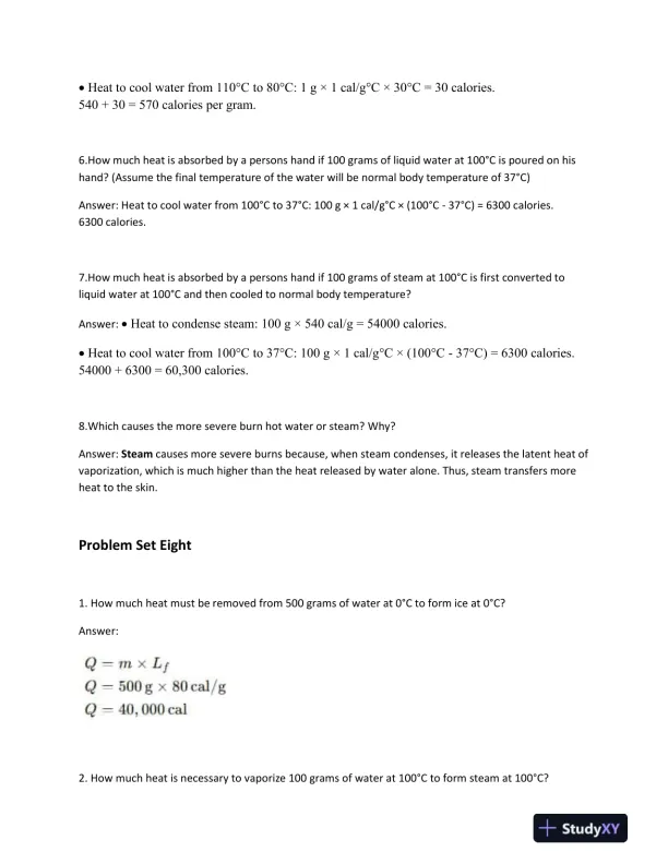 Comprehensive Physics and Chemistry Problem Set: Heat Transfer, Electric Circuits, Wave Properties, and Radioactive Decay - Page 3 preview image
